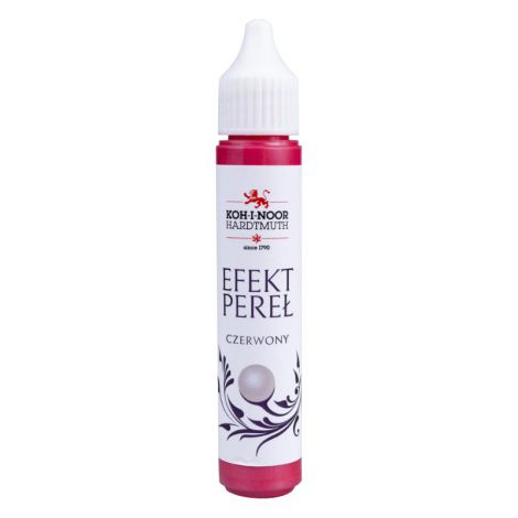 Perły w płynie Koh-i-Noor 30ml, Czerwone